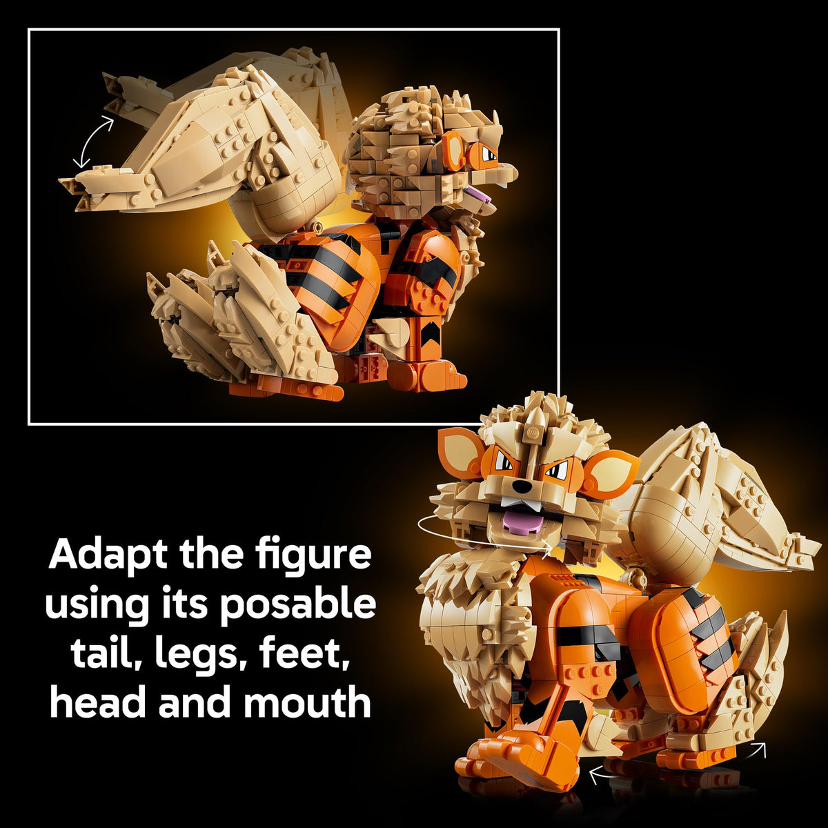 LEGO Pokémon Arcanine 72160