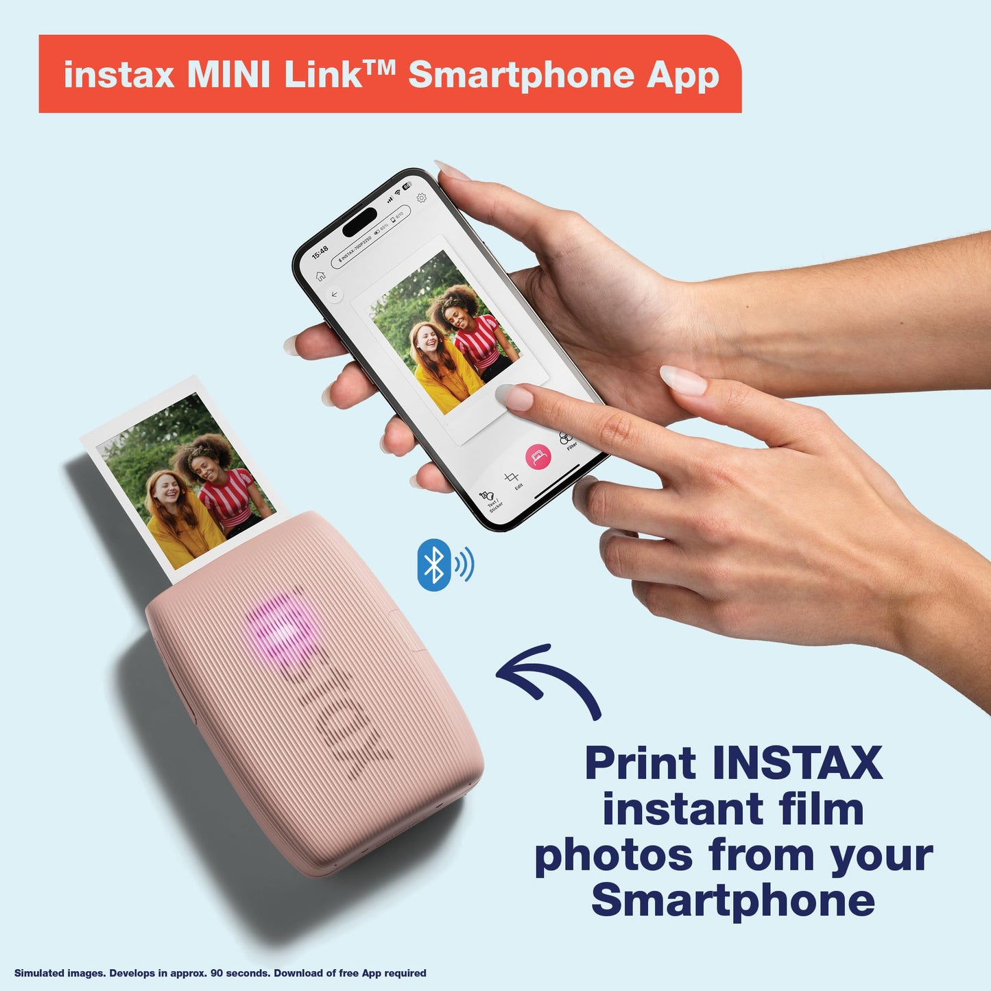 Fujifilm Instax Mini Link 3 Smartphone Printer - Clay White 🍁 All In One Marketplace Canada