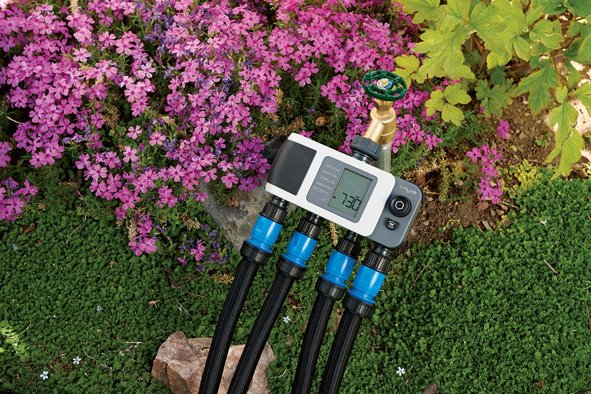 Orbit 24634 B-hyve XD 4-Port Smart Hose Watering Timer Orbit