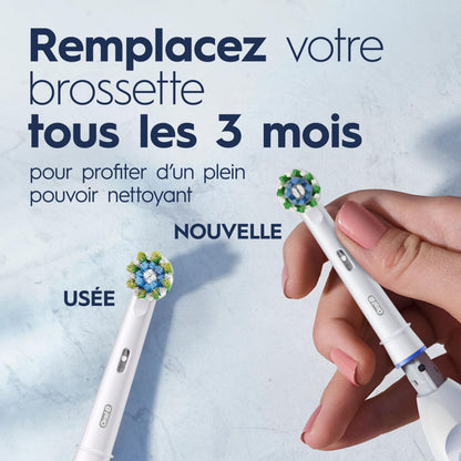 Oral B Pro Clean Battery Toothbrush, Deep Clean - White, 1 Toothbrush, 1 Brush Head, Built-in Timer and batteries included