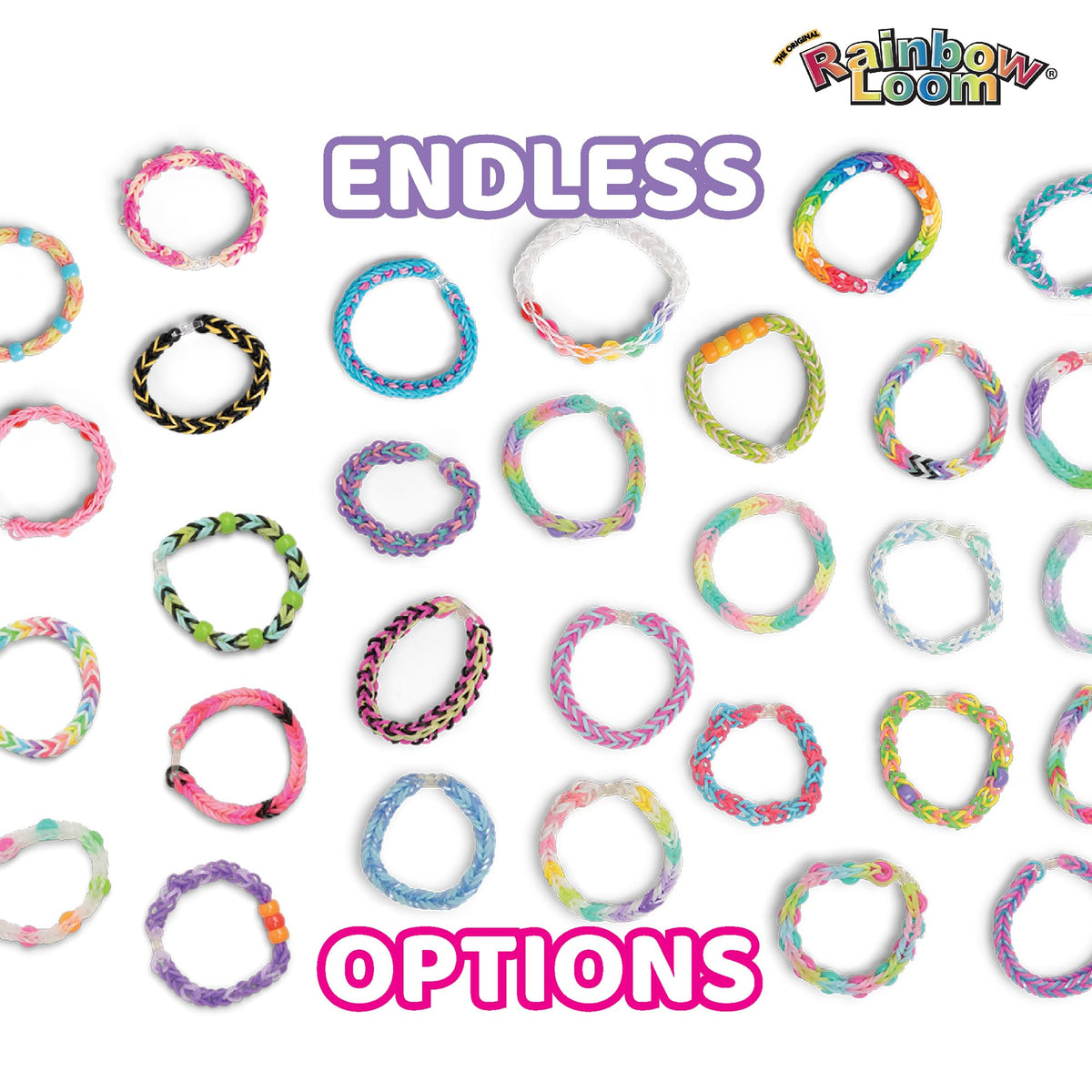 Rainbow Loom 9000 Bands AutoLoom Creation Case - DIY Jewelry Making Kit