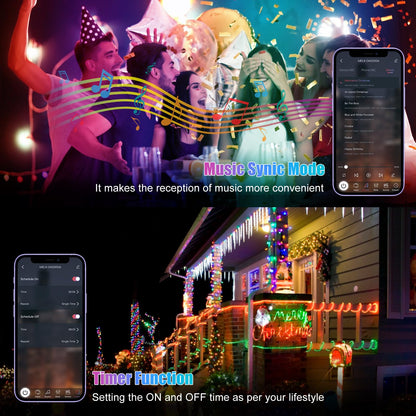 Electight Fairy Lights, 20M RGB Color Changing String Lights, Ultra Long 🍁 All In One Marketplace Canada