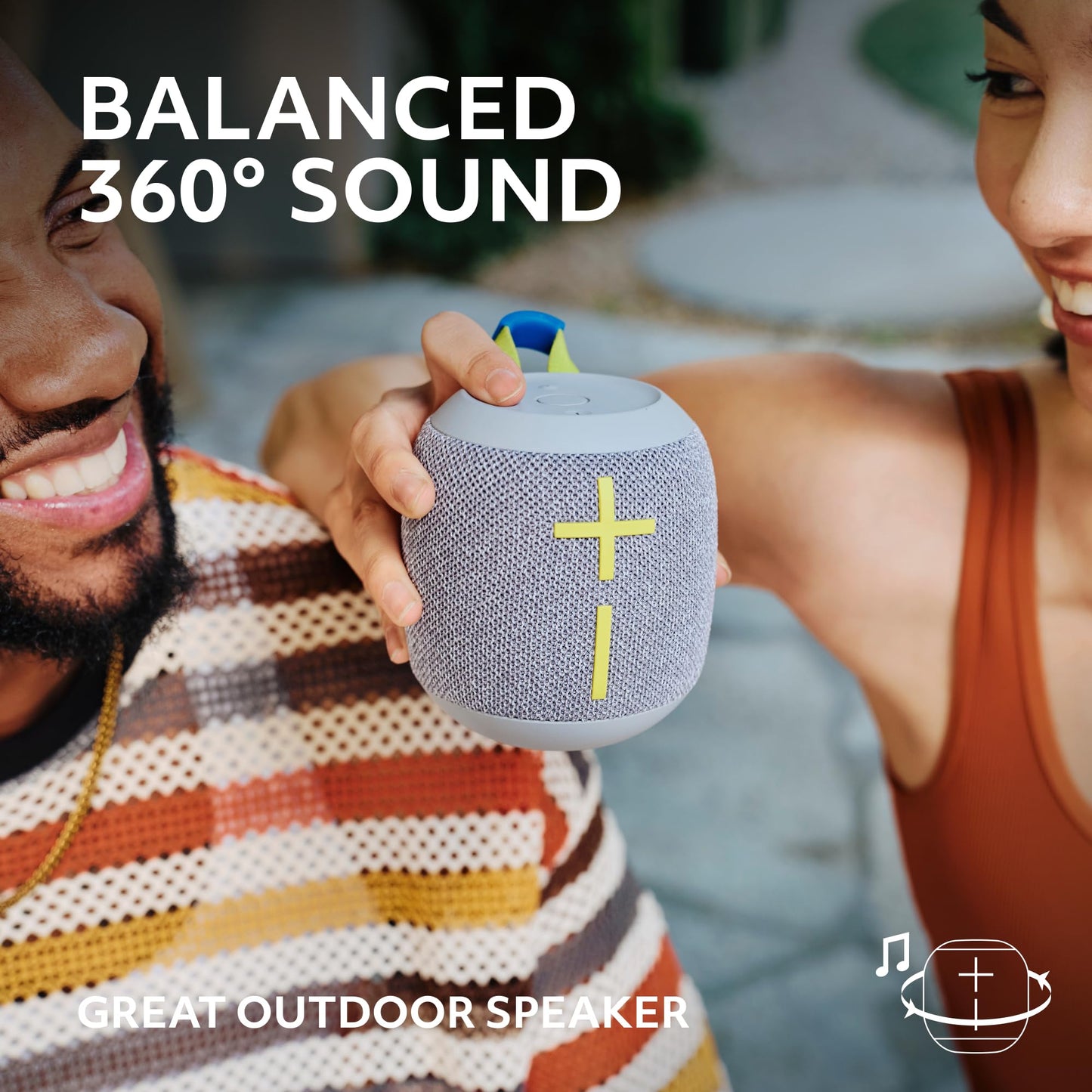 Ultimate Ears WONDERBOOM 4 Portable Waterproof Bluetooth Speaker with Big Bass and 360-Degree Sound, Dustproof Floating Speaker with 131ft (40m) Range - Pink 🍁 All In One Marketplace Canada