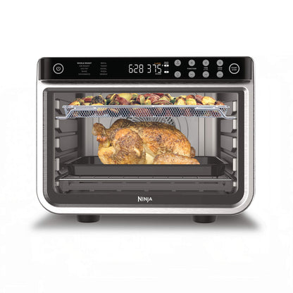 Ninja DT201C, Foodi 10-in-1 XL Pro Air Fry Oven, Stainless steel, 1800W (Canadian version)
