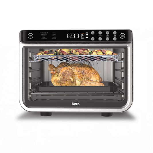 Ninja DT201C, Foodi 10-in-1 XL Pro Air Fry Oven, Stainless steel, 1800W (Canadian version)