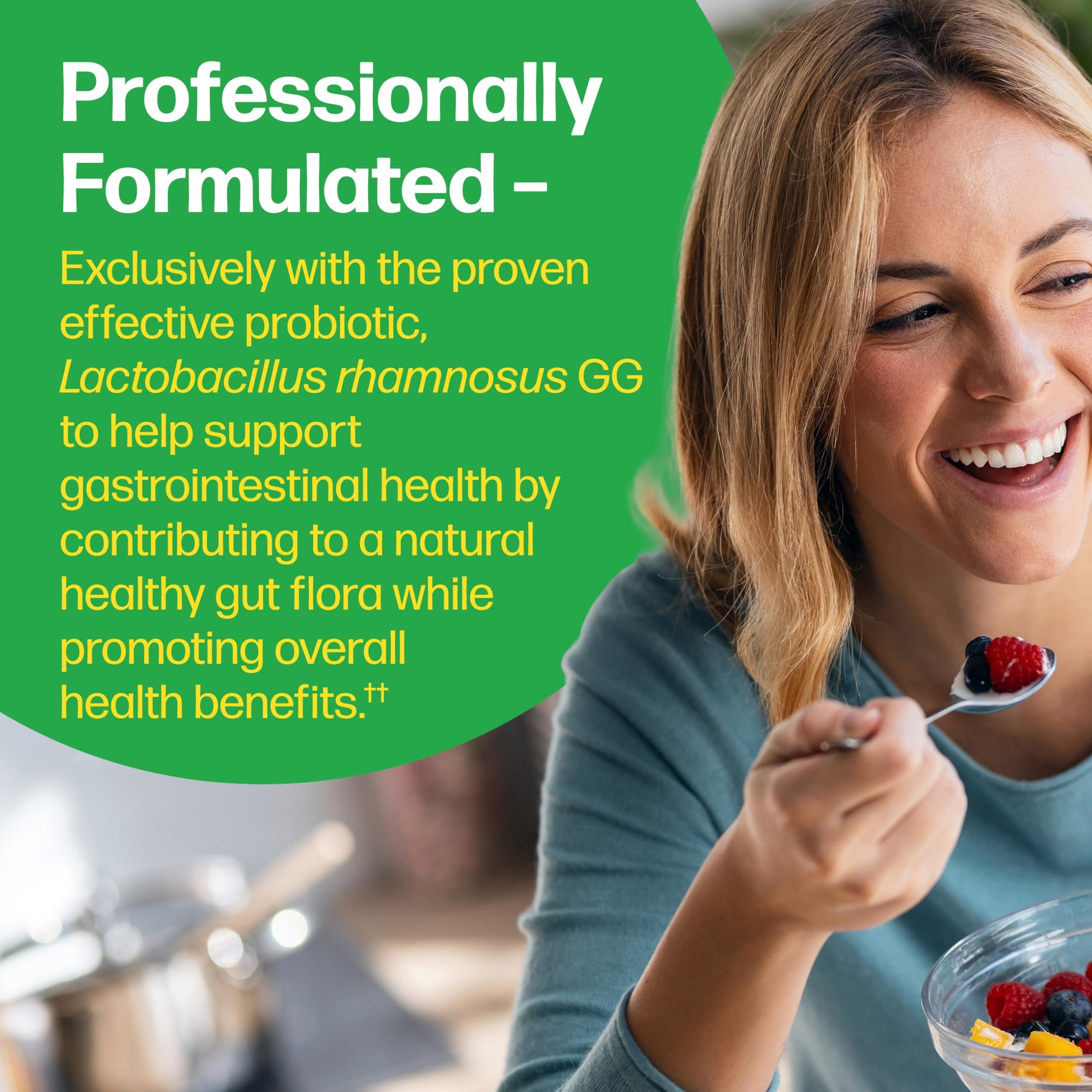 Culturelle Daily Digestive Health Daily Probiotic for Men and Women | With 100% Naturally Sourced Lactobacillus GG Strain †††††† | Pharmacist Recommended ††††† | Gluten Free and Vegan | 30 Count Capsules Culturelle