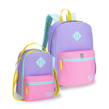 Roots Kids 2-Piece Matching Set, 22.5L Backpack and 7L Lunch Bag