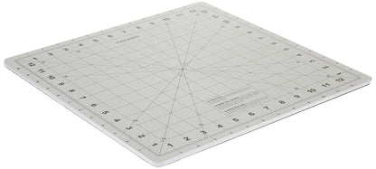 Fiskars 14" x 14" Rotating Self Healing Cutting Mat for Fabric Squares