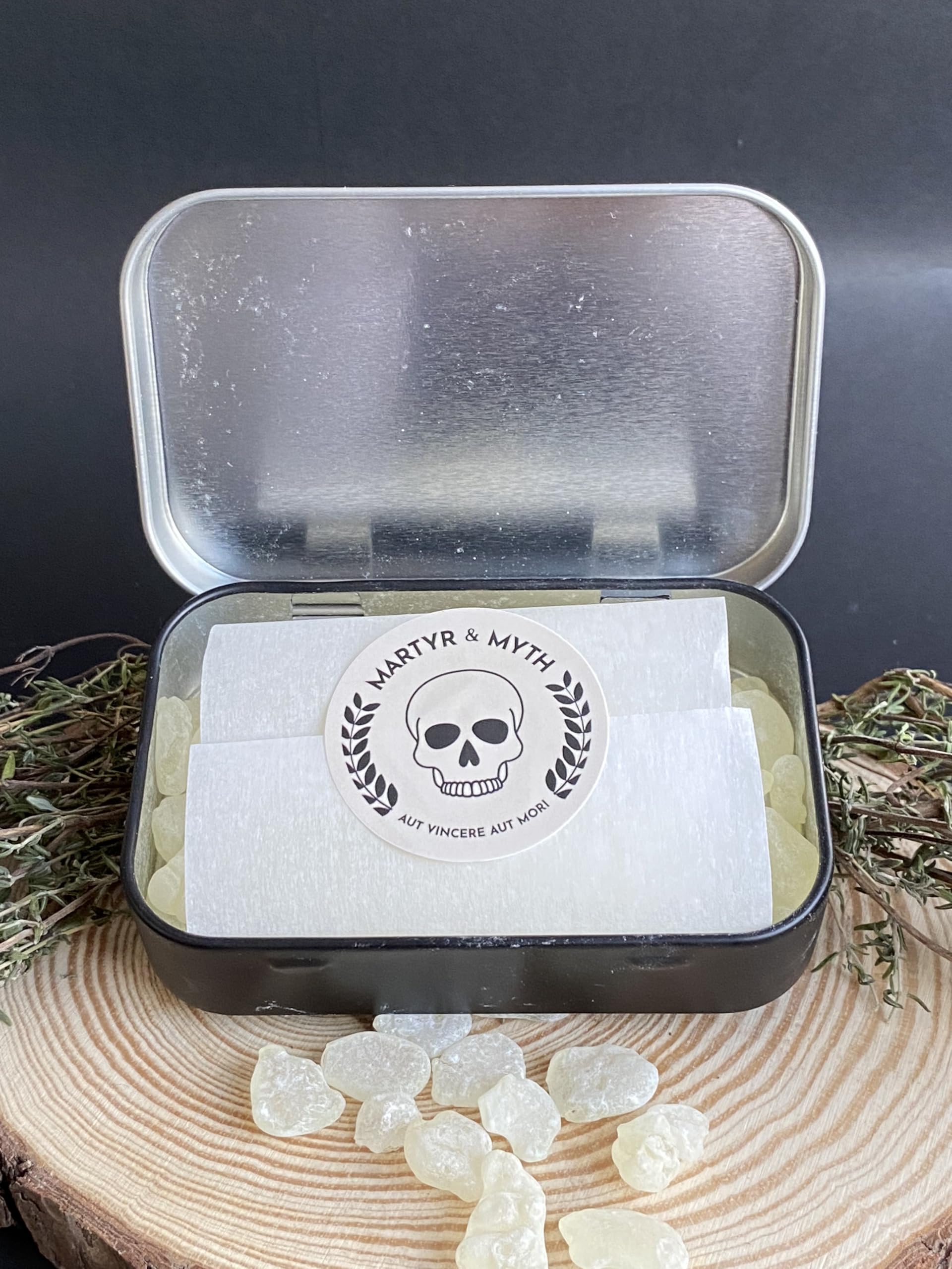 Martyr & Myth Mastic Gum – 40g Pure Greek Resin from Chios | Natural, Sugar-Free Plant-Based Chewing Gum