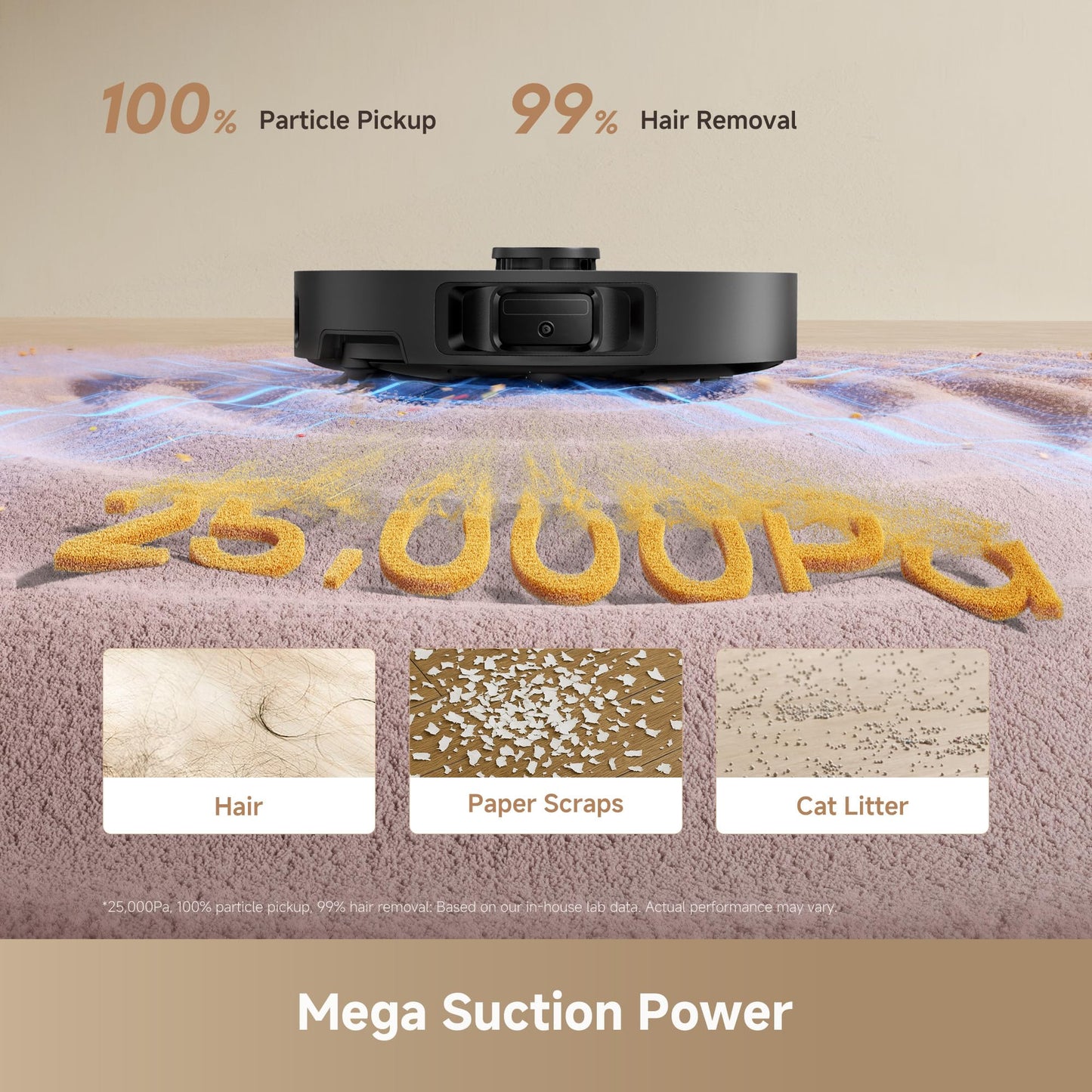 DREAME L40 Ultra Gen 2 Robot Vacuum and Mop with 25,000Pa Suction, Extendable Side Brush and Mop, All-in-One Self-Emptying & Cleaning Dock, Voice & App Control, Black - Available at All In One Marketplace Canada