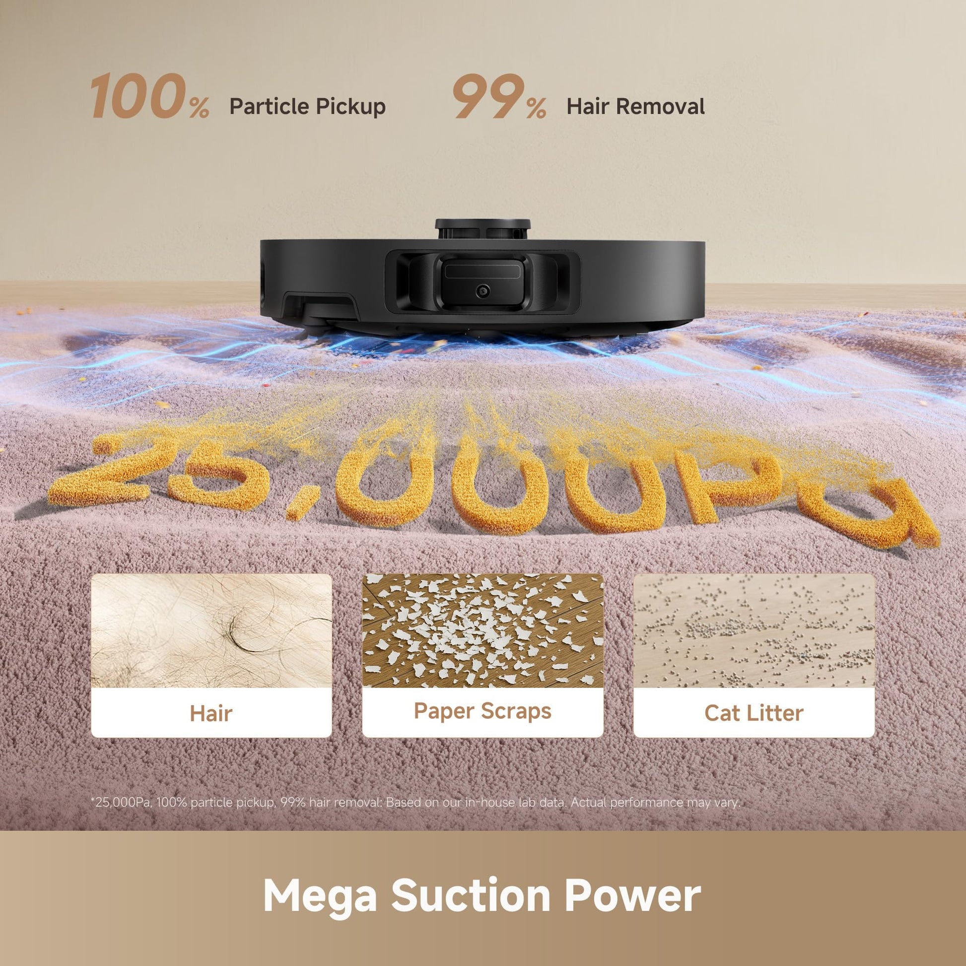 DREAME L40 Ultra Gen 2 Robot Vacuum and Mop with 25,000Pa Suction, Extendable Side Brush and Mop, All-in-One Self-Emptying & Cleaning Dock, Voice & App Control, Black - Available at All In One Marketplace Canada