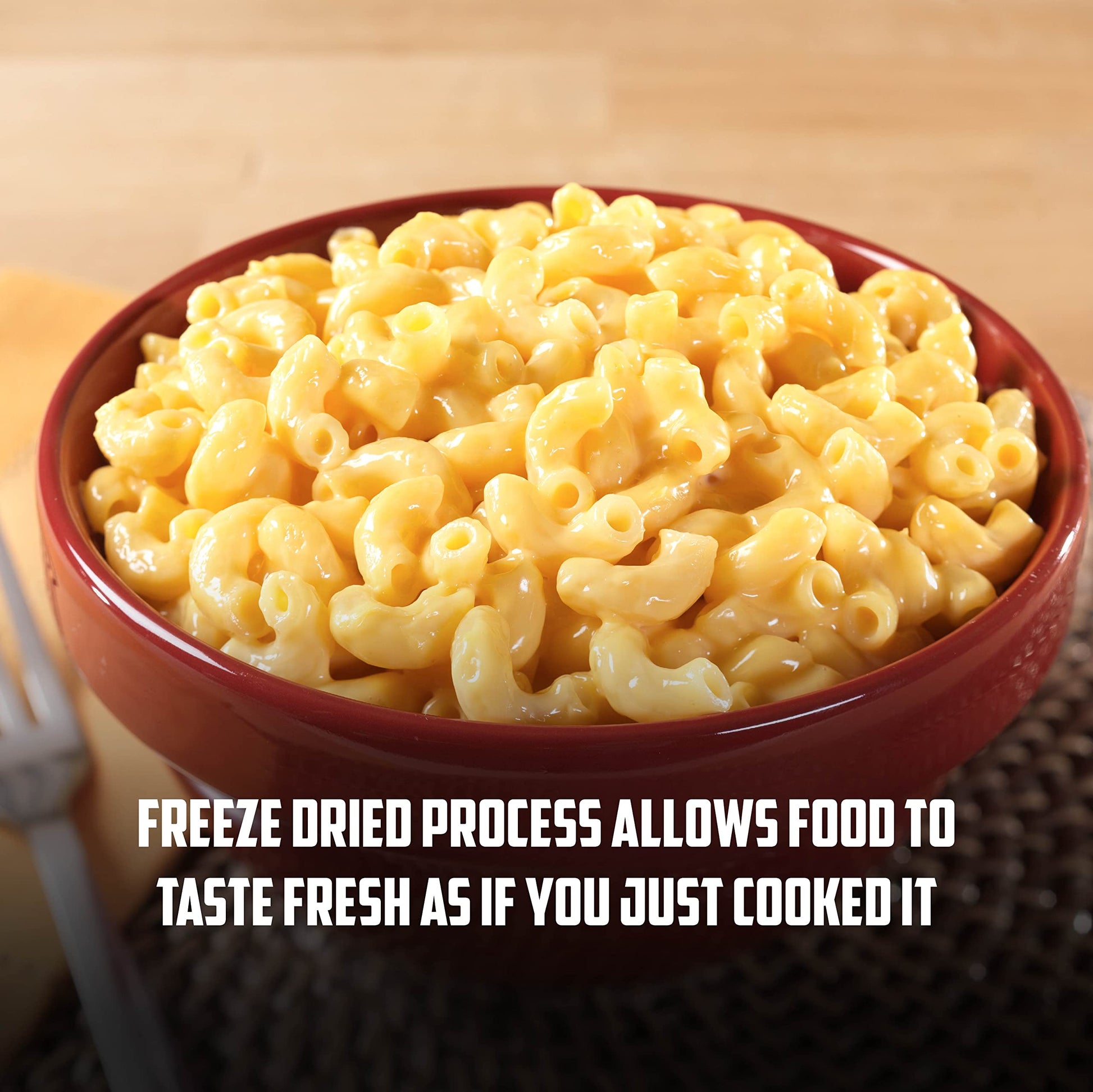 Mountain House Mac and Cheese, Freeze Dried Emergency Food (1 Pouch) Mountain House