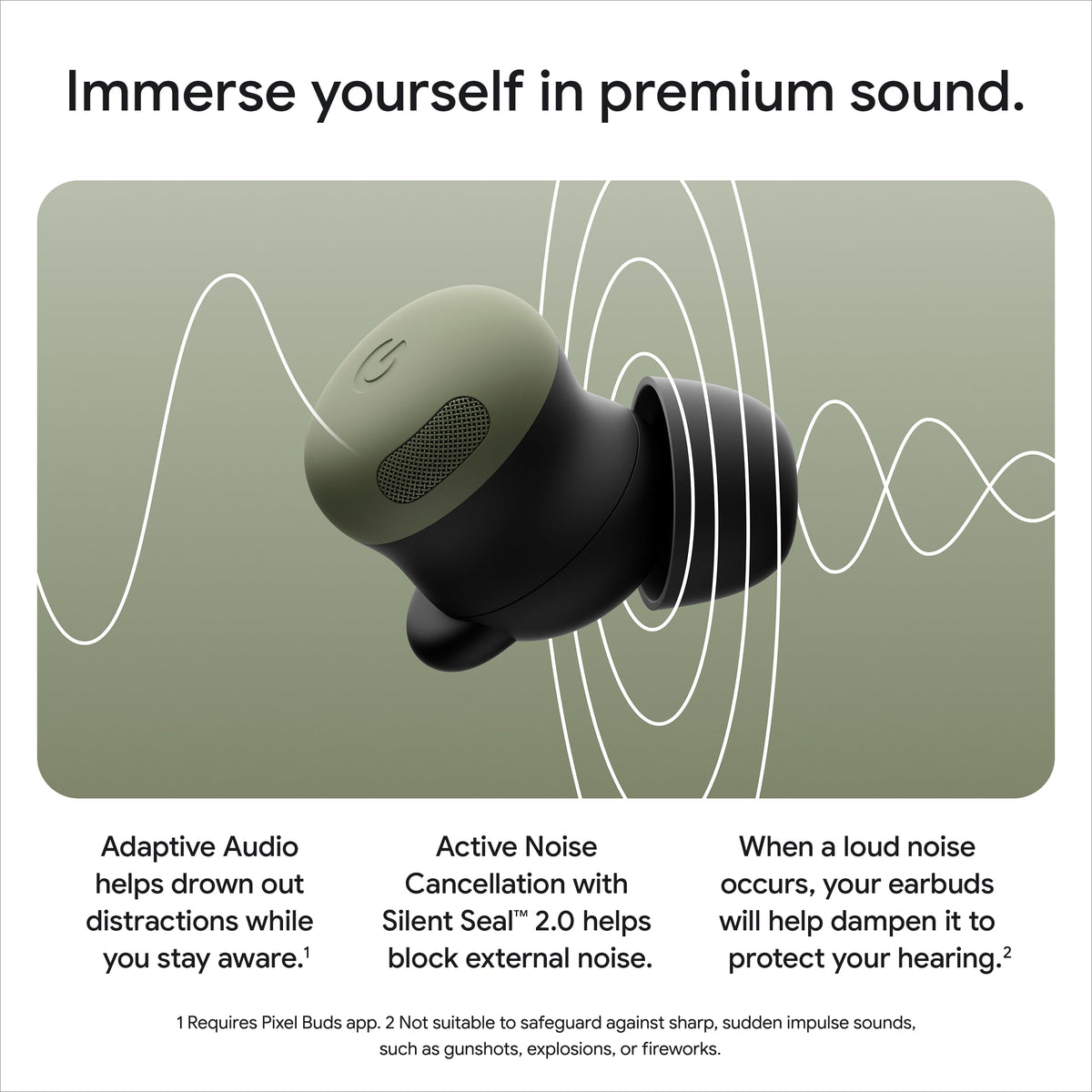 Google Pixel Buds Pro 2 - Olive