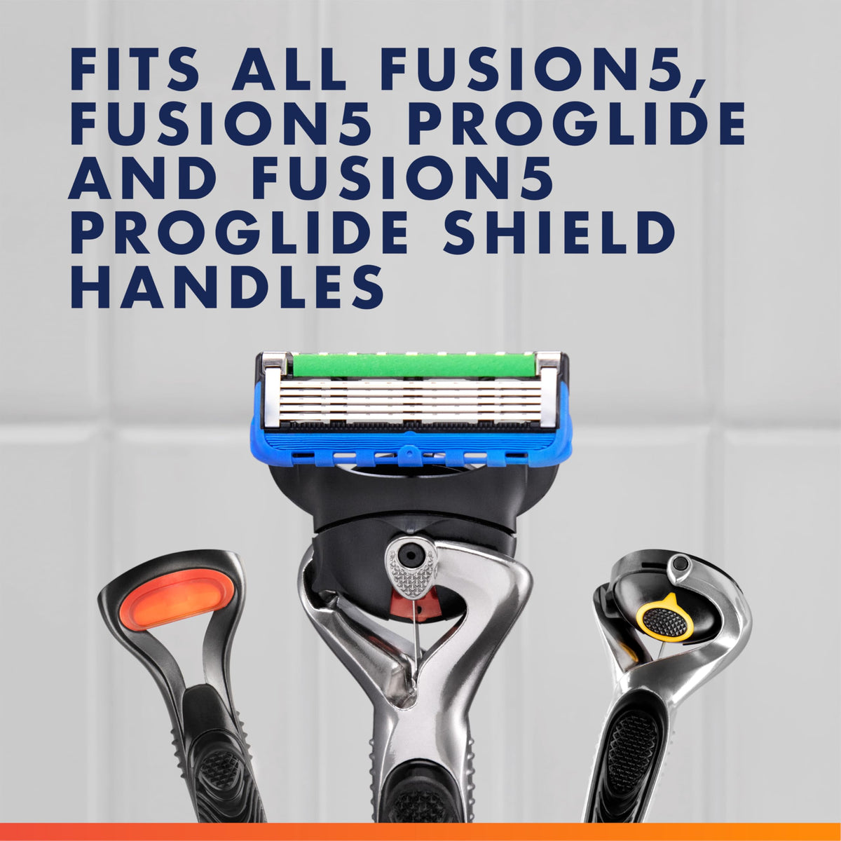 Gillette Fusion5 ProGlide Men's Razor Blades, 12 Blade Refills