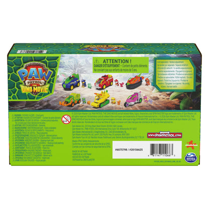 PAW Patrol The Dino Movie Rubble Dino Rescue Bulldozer Toy Truck