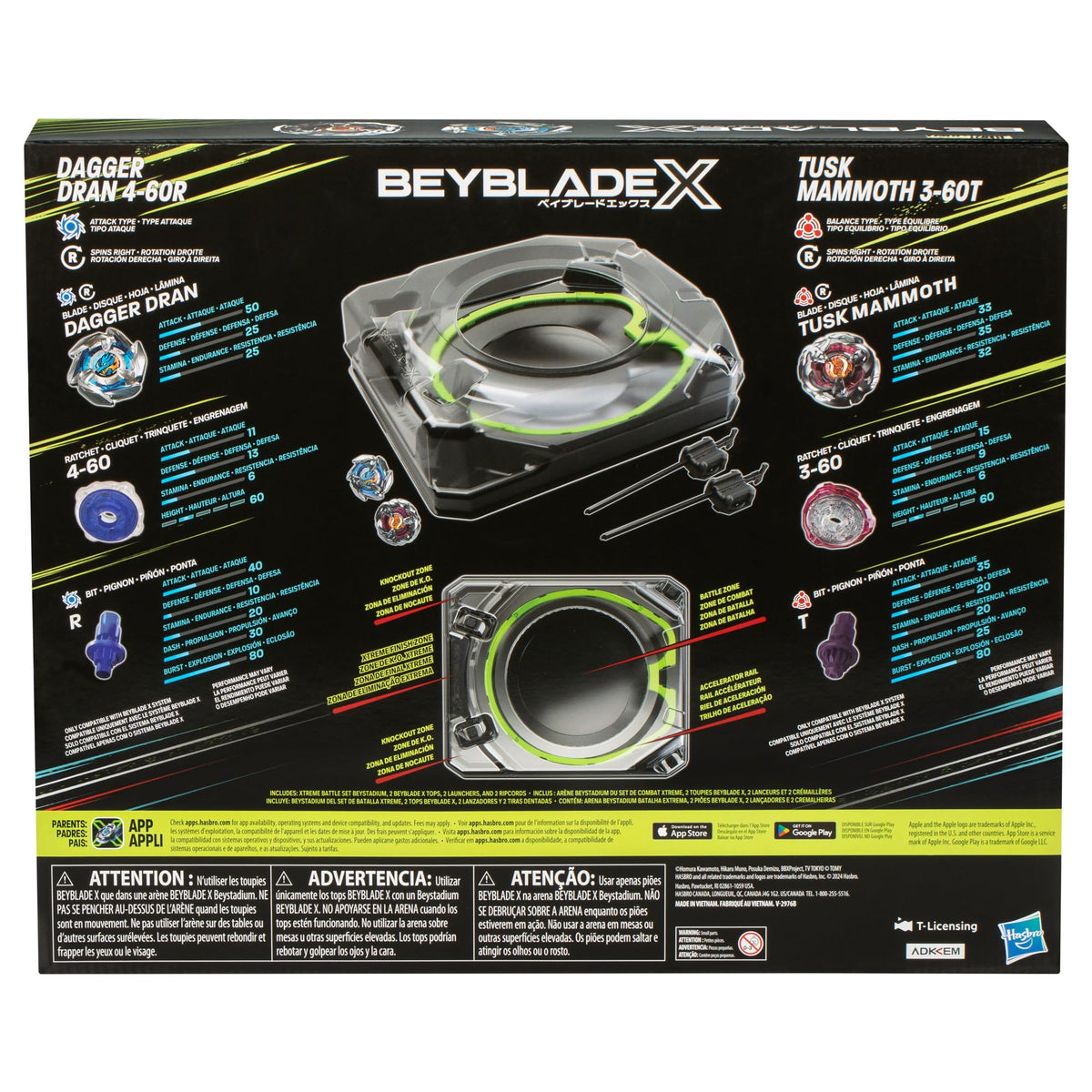 BEY BBX Xtreme Battle Set