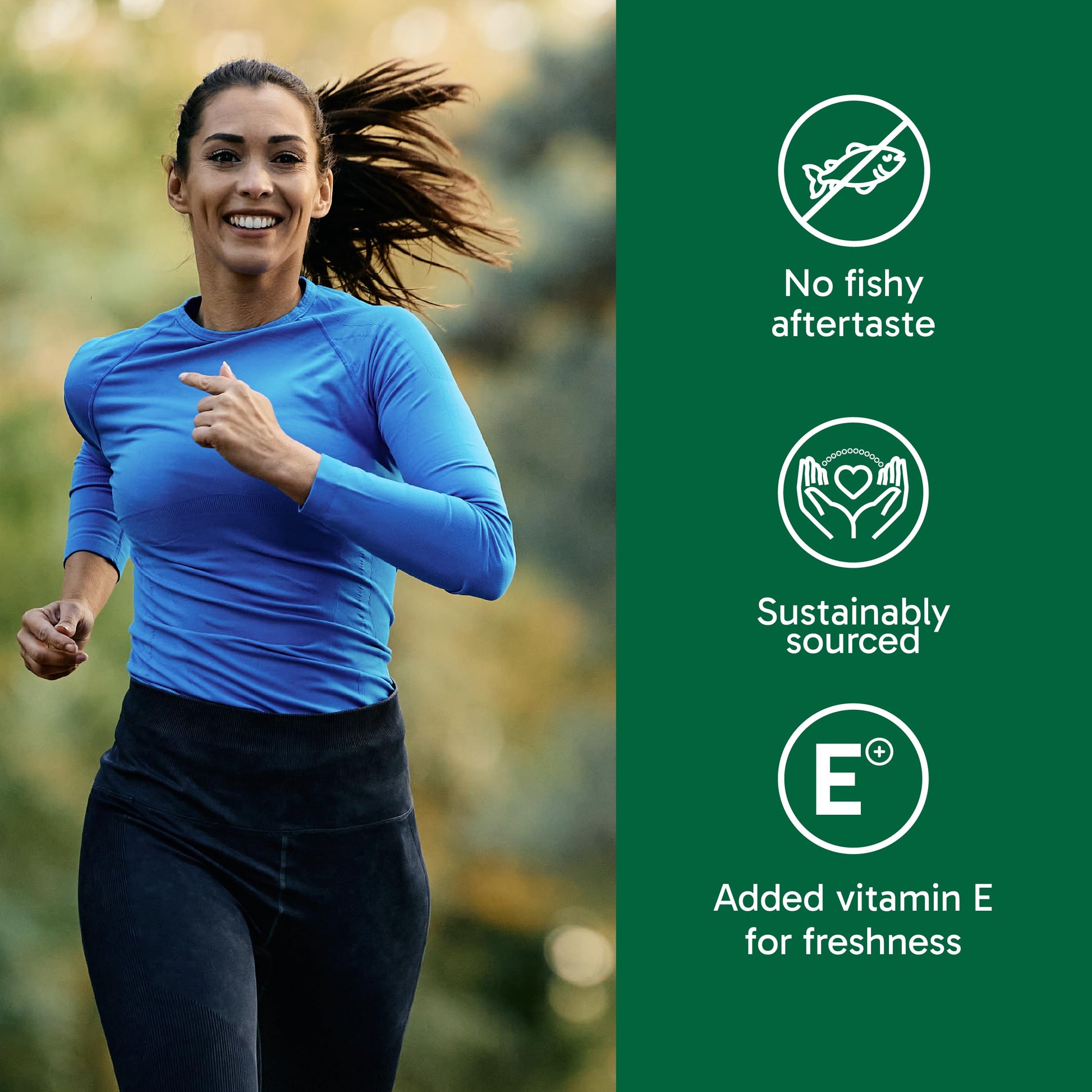 Organika Extra Strength Omega-3 Fish Oil 1414mg – High DHA (330mg) and EPA (660mg) Formula for Cognitive, Brain & Heart Health – No Fishy Aftertaste, Sustainably Sourced – 60 Softgels - Available at All In One Marketplace Canada