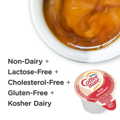 Coffee Mate Original Non-Dairy Creamer - 180 Single Serve Packets (67.5 oz)