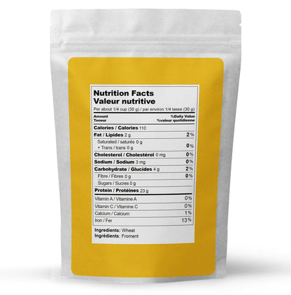 Elo's Premium Vital Wheat Gluten - 1kg (2.2lb) Canadian-Grown High Protein Flour
