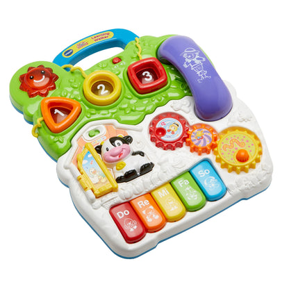 VTech Sit-to-Stand Learning Walker (Frustration Free Packaging - English Version), Orange