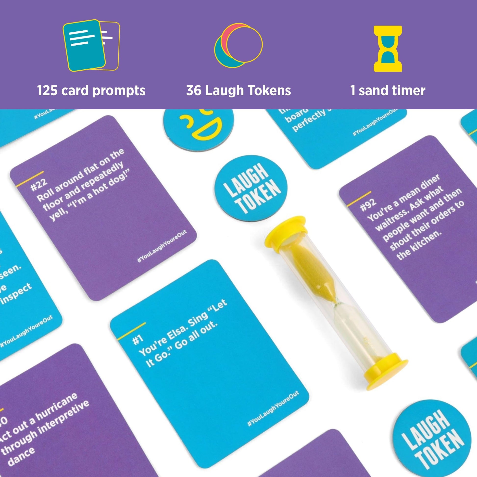 You Laugh You're Out - A Family Party Game for People Who Can't Keep A Straight Face DSS Games