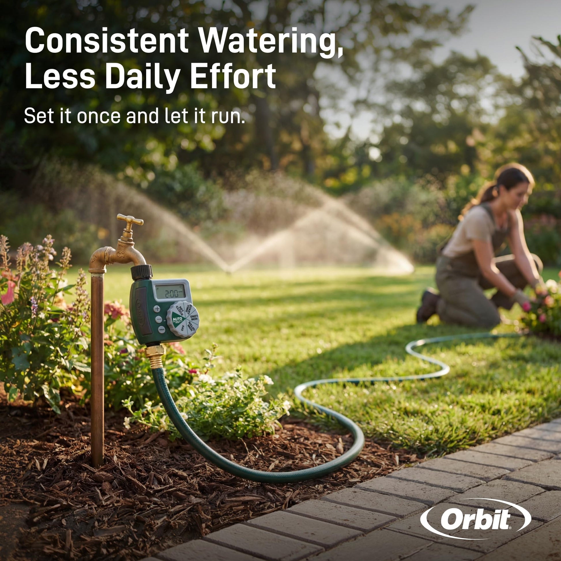 Orbit 62061Z 1-Outlet Programmable Digital Hose Watering Timer - Available at All In One Marketplace Canada