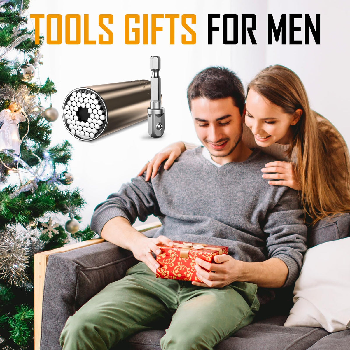 KEZKALS Gifts for Men, Universal Socket Tools, Stocking Stuffers for Men 🍁 All In One Marketplace Canada