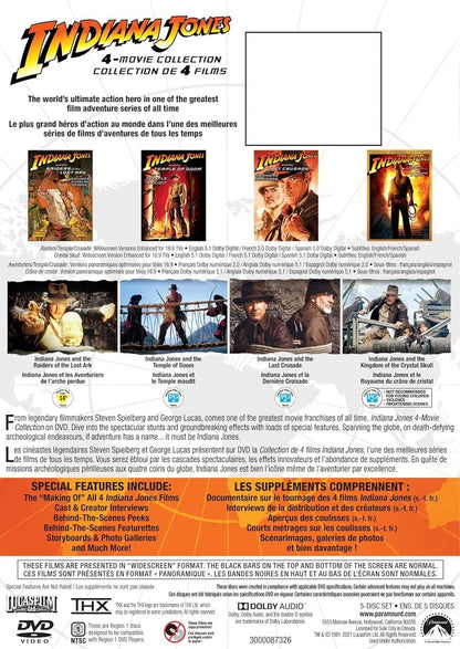 INDIANA JONES: 4-Movie Collection [4K UHD]