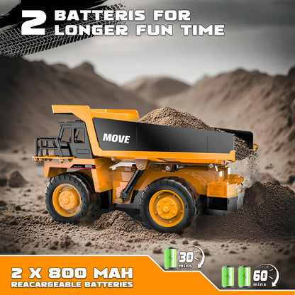 MNJCK Remote Control Dump Truck Toy Rc Construction Vehicles 🍁 All In One Marketplace Canada