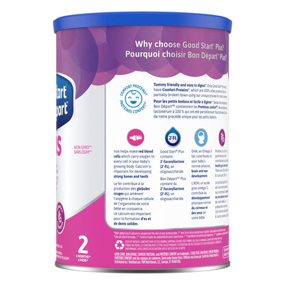 Good Start Plus 2 Baby Formula Powder – Stage 2 for Babies 6+ Months with Iron, Calcium, DHA & Probiotics, 1.02kg