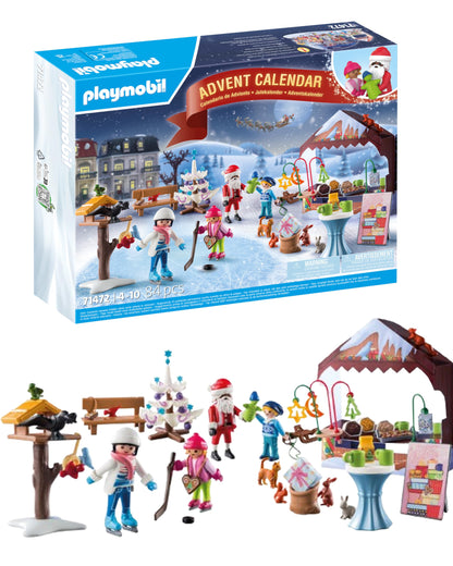 Playmobil Advent Calendar: Trip to The Christmas Market 🍁 All In One Marketplace Canada
