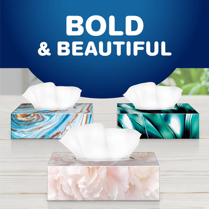 Scotties Supreme 3 Ply Soft & Strong Facial Tissue, Hypoallergenic and Dermatologist Tested, 24 Boxes, 81 Tissues per Box
