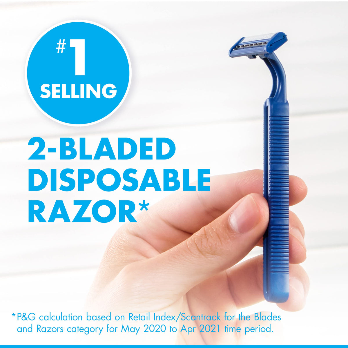 Gillette Sensor2 Men's Disposable Razors, 1 Pack (Count of 18)