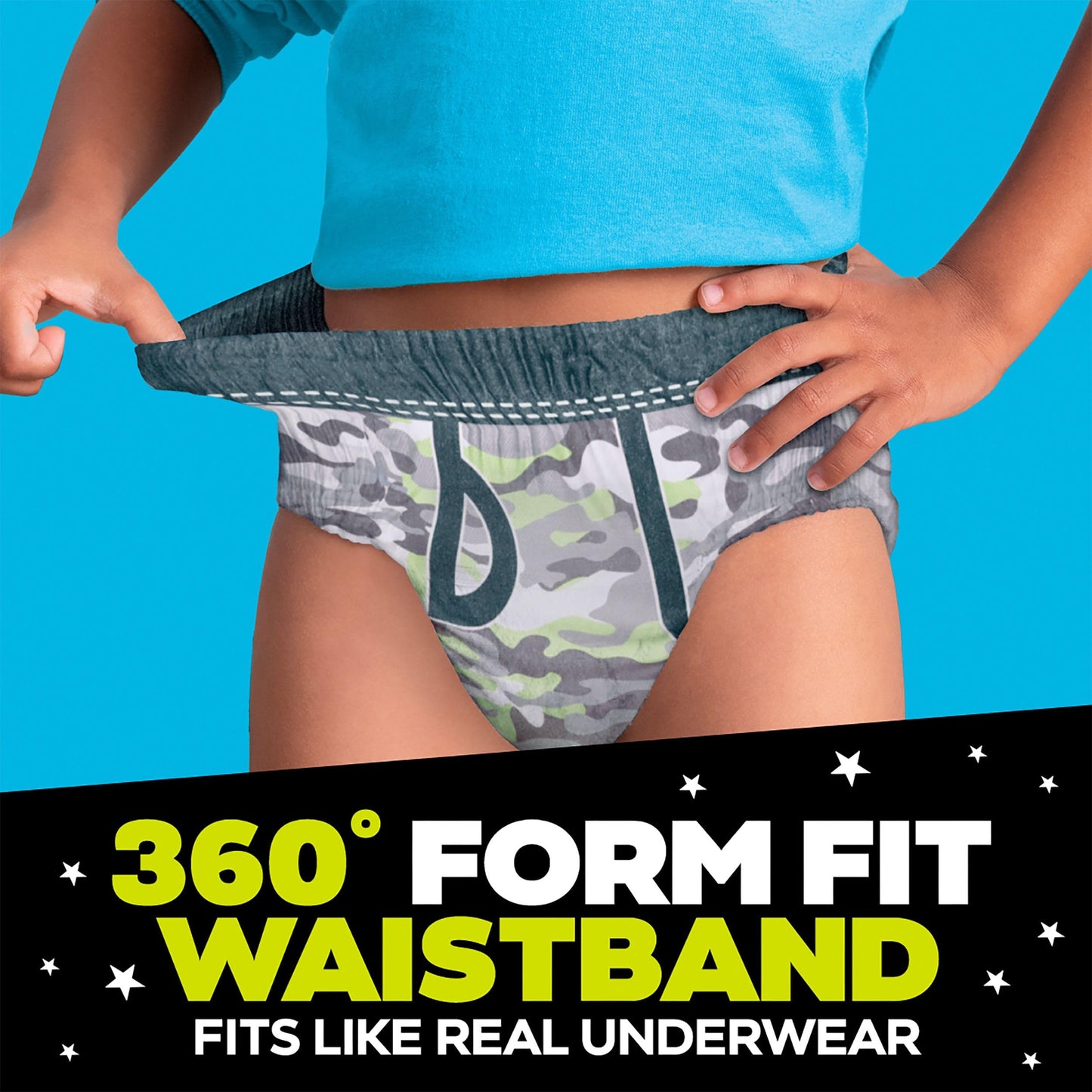 Ninjamas Pampers Nighttime Bedwetting Underwear Boys Size L (29-43+ kg) 34 Count (Packaging & Prints May Vary)