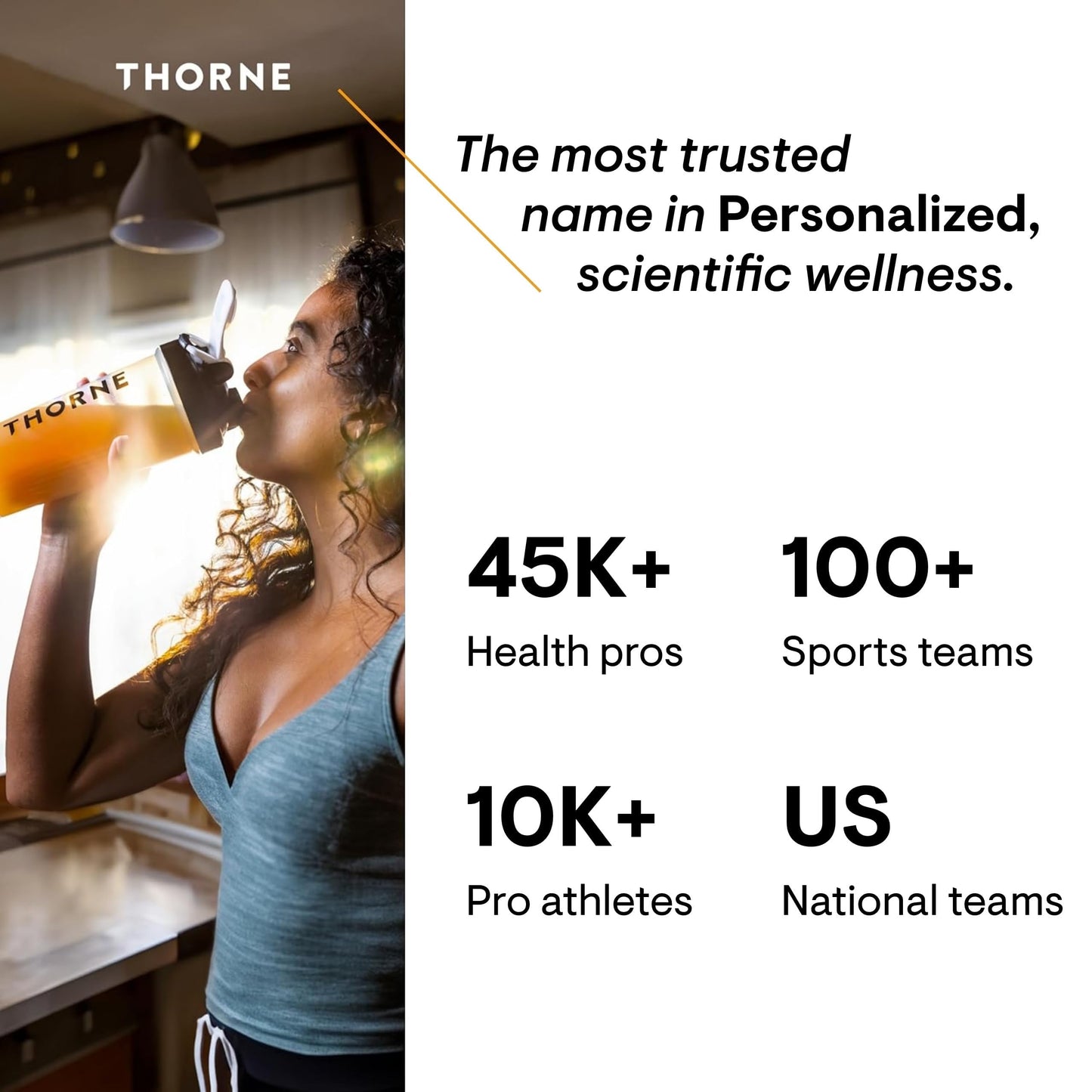 THORNE Creatine - Micronized Creatine Monohydrate Powder - Support for Muscles & Cognitive Function* - for Women & Men - Unflavored - 5 g per Serving - 90 Servings