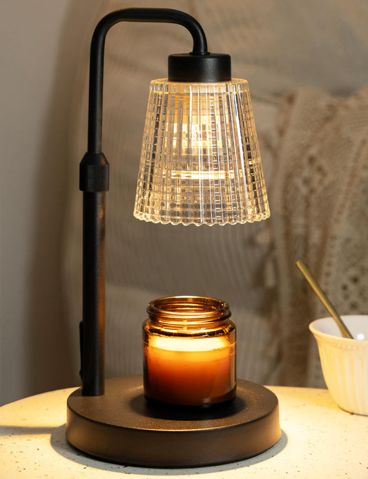 GODONLIF Candle Warmer Lamp with Timer Dimmable, Birthday Gifts for Women Mom, Home Decor Living Room Bedroom Decor, Wax Melt Warmer for Jar Candles with 2 Bulbs