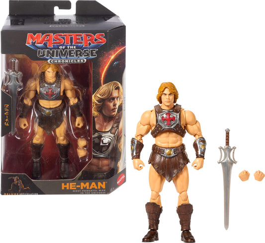 Masters of the Universe Action Figure Chronicles He-Man, 6.5 Inch 2026 Movie Accurate Hero, 30 Points Articulation Masters of the Universe