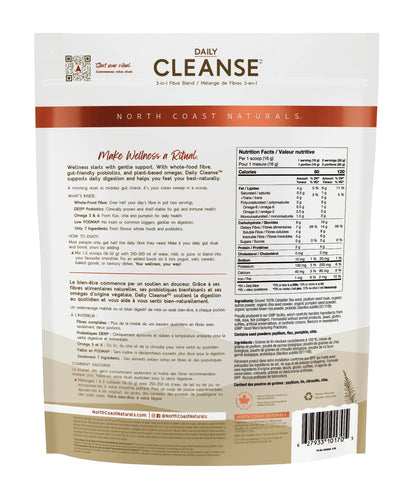 North Coast Naturals Ultimate Daily Cleanse with Superior Fibre (1 kg (pack of 1)) - Available at All In One Marketplace Canada