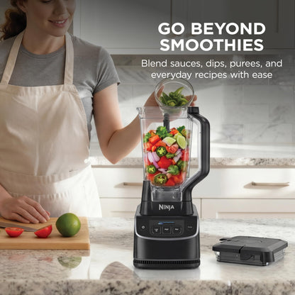 Ninja UltraCrush Professional Blender, 1000W, XL 72-oz.* Pitcher, Total Crushing® Technology, 3 Manual Speeds for Ice Crushing, Smoothies, Sauces & More, Full-Size Blender, Black, BP201C - Available at All In One Marketplace Canada