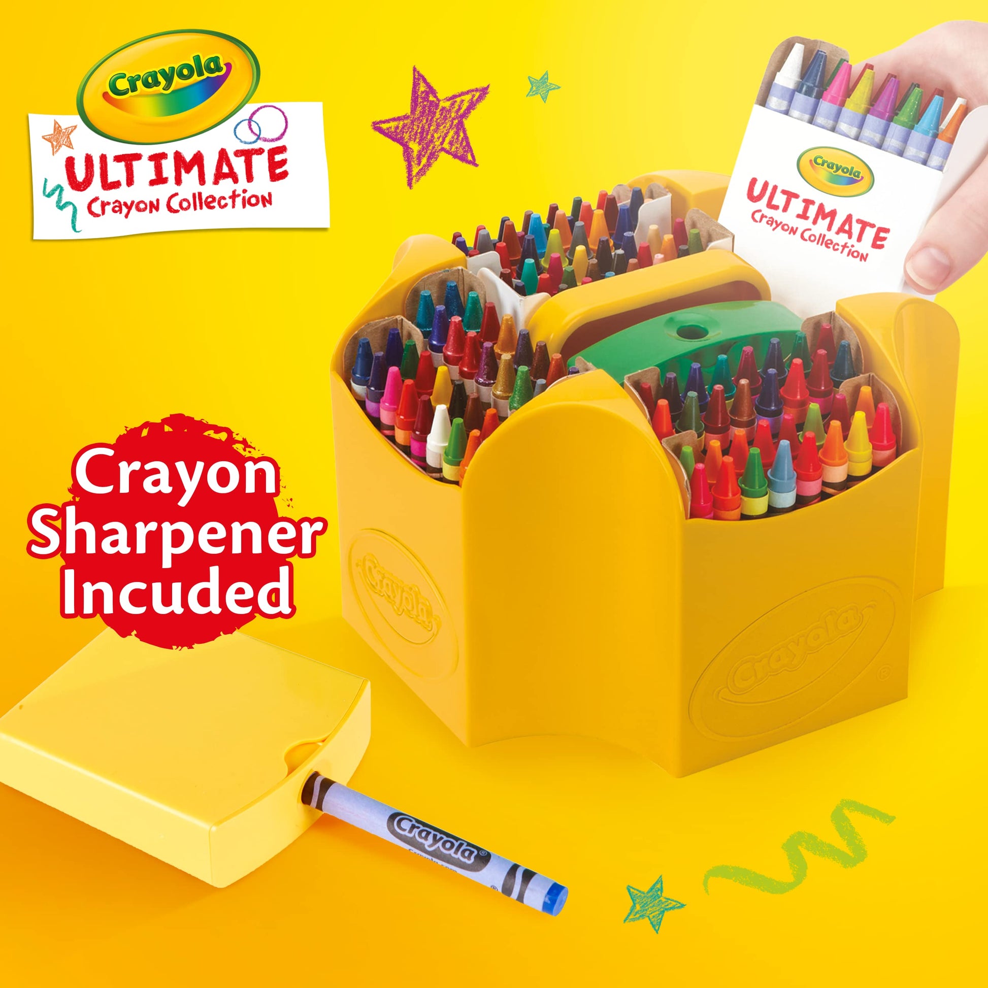 Crayola Ultimate Crayon Collection; 152 Colours Arts & Crafts Crayola