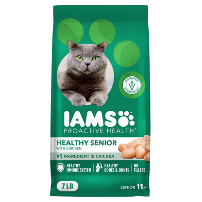 IAMS Proactive Health Senior Dry Cat Food, Chicken Flavour, 3.18kg 🍁 All In One Marketplace Canada