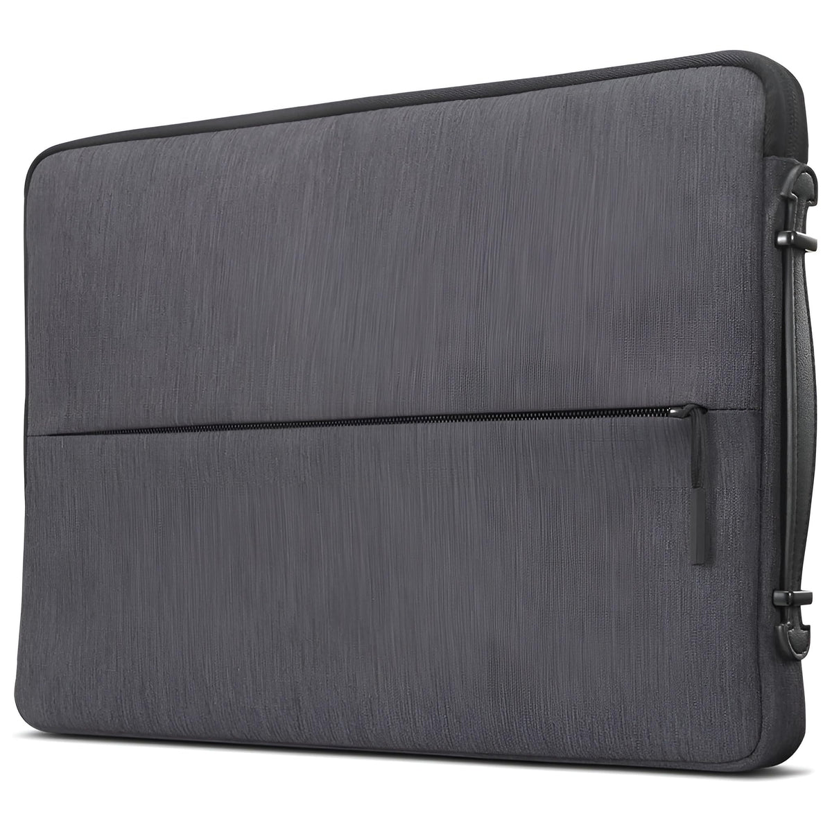 Lenovo Urban Sleeve for 15.6-inch Laptop/Notebook/Tablet - Water Resistant - Padded Compartments - Zippered Accessory Storage - Reinforced Rubber Corners - Extendable Handle - Charcoal Grey