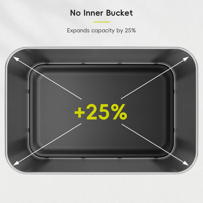 EKO Nova Sensor Trash Can, 21 Gallon/80 Liter Stainless Steel Rectangular Touchless Motion Sensor Trash Can, Matte Metallic 🍁 All In One Marketplace Canada