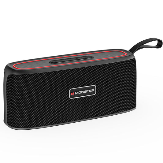 Monster Portable Bluetooth Speaker, 30W Loud Sound Wireless Speaker, IPX6 Waterproof Speaker, 17 Hours Playback, Bluetooth 5.4 TWS Pairing Portable Speakers for Home, Outdoors - Available at All In One Marketplace Canada