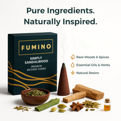Incense Cones Fireside & Frost 90 Pack 6 Scents - Handmade Natural 🍁 All In One Marketplace Canada