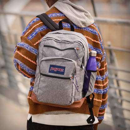 JanSport Cool Backpack with 38.1cm Laptop Sleeve, Large Computer Bag Rucksack with 2 Compartments, Ergonomic Straps, Black
