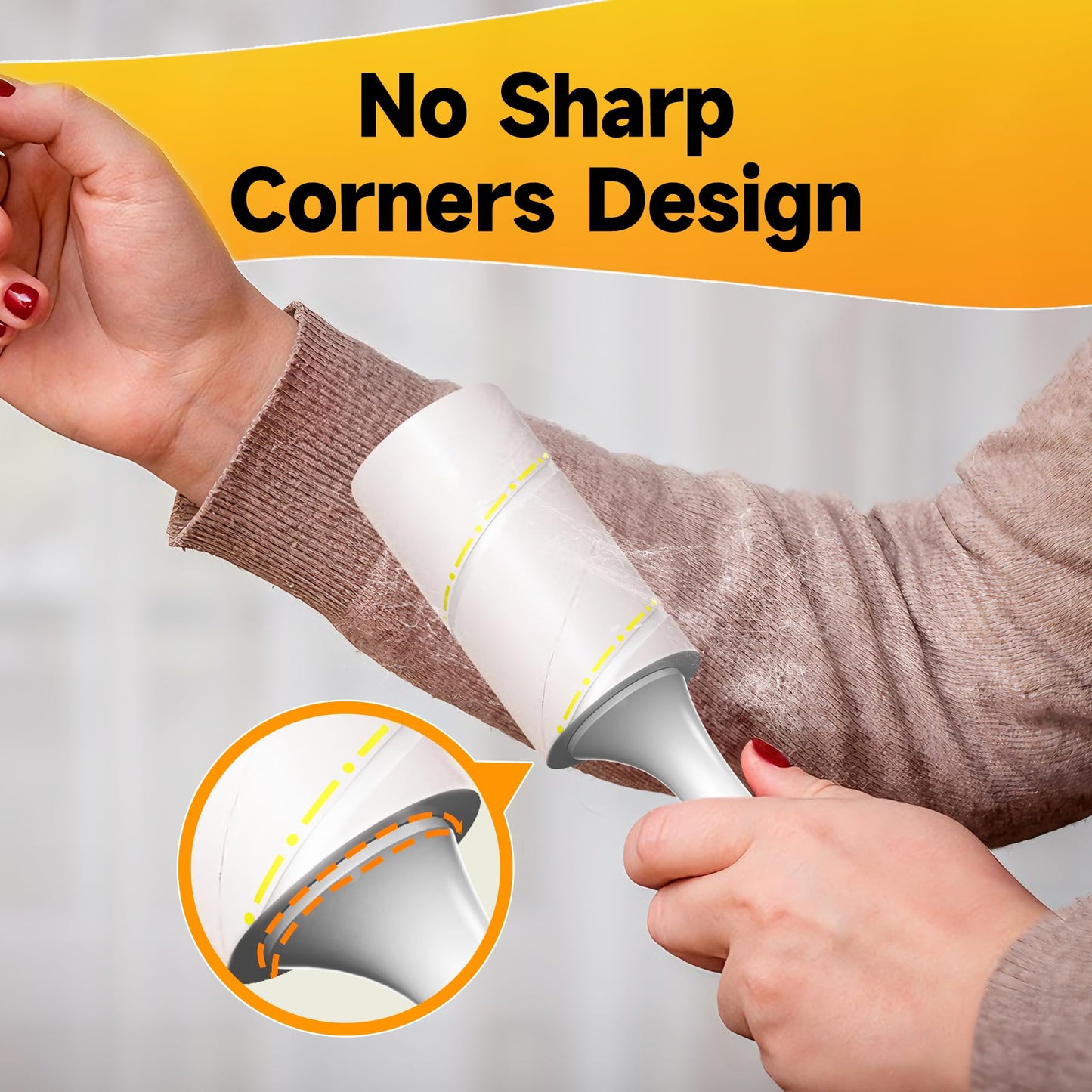 Lint Roller for Pet Hair Extra Sticky, 800 Sheets with 4 Durable Handles and Strong Paper Refills, Pet Hair Roller for Dogs and Cats, Lint Remover for Clothes, Carpet, and Furniture