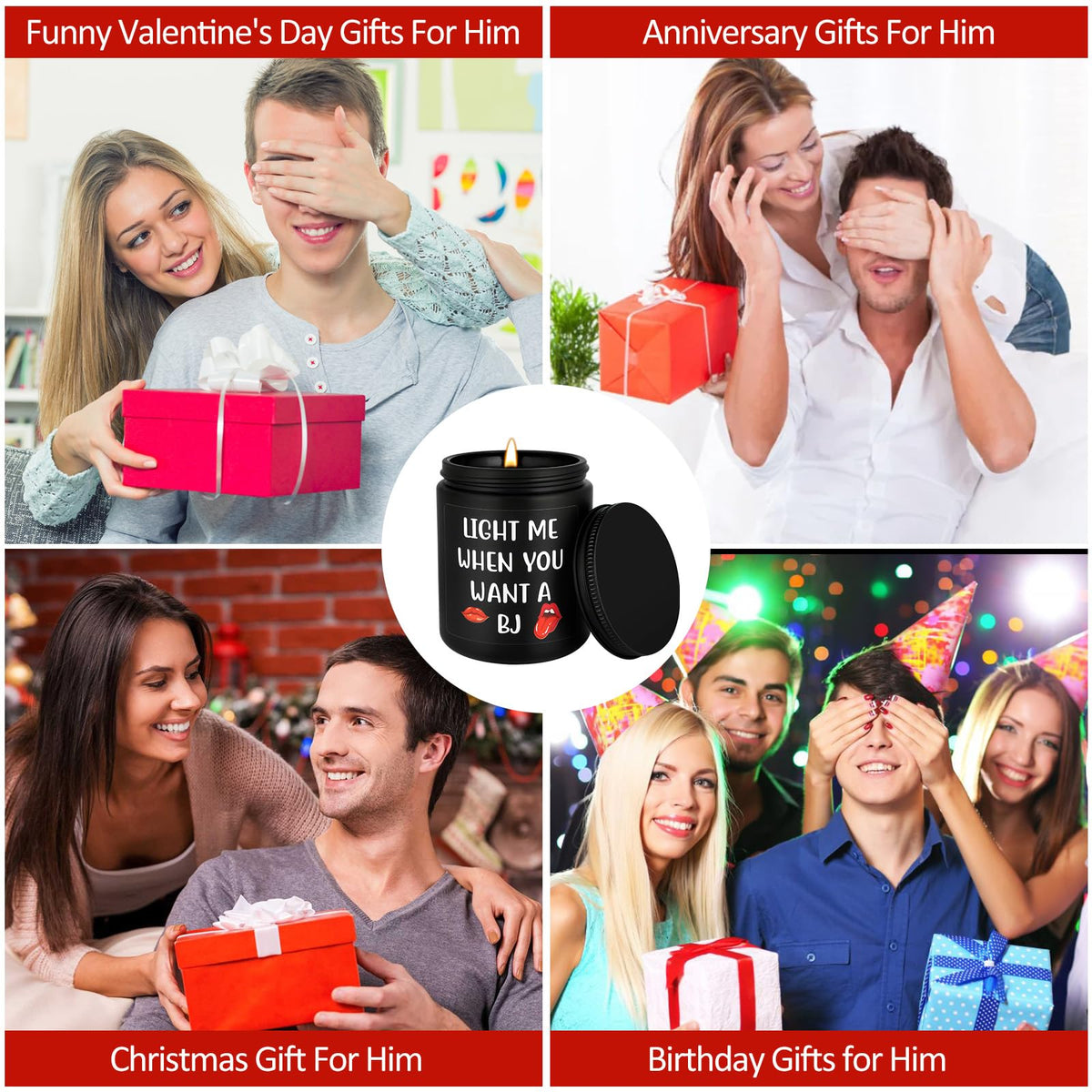 Birthday Gifts for Men- Funny Christmas Valentines Day Gifts for Him Candle 🍁 All In One Marketplace Canada
