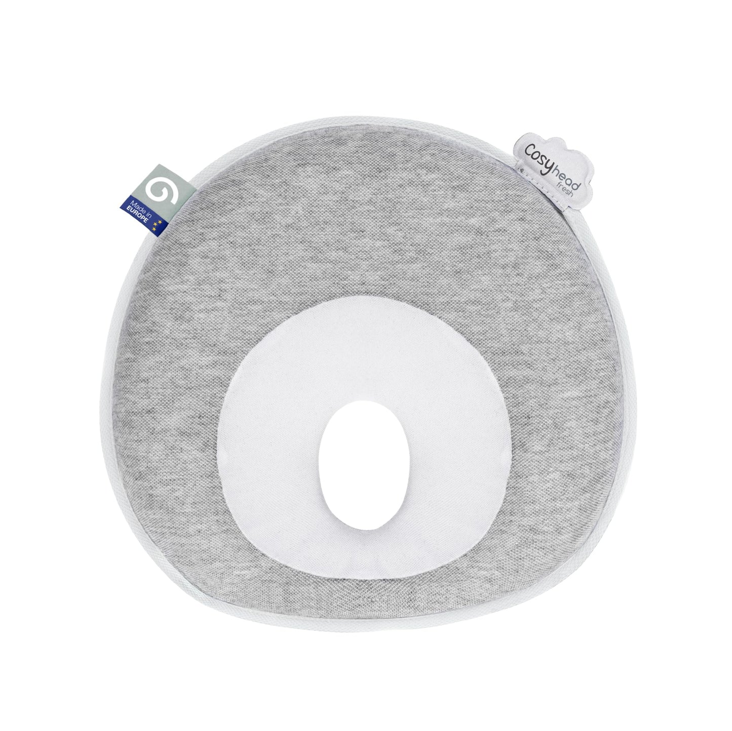 Babymoov Cosyhead Fresh Head Cushion, Gray and White – Soft Cotton Support for Baby Bouncers, Strollers & Car Seats 🍁 All In One Marketplace Canada