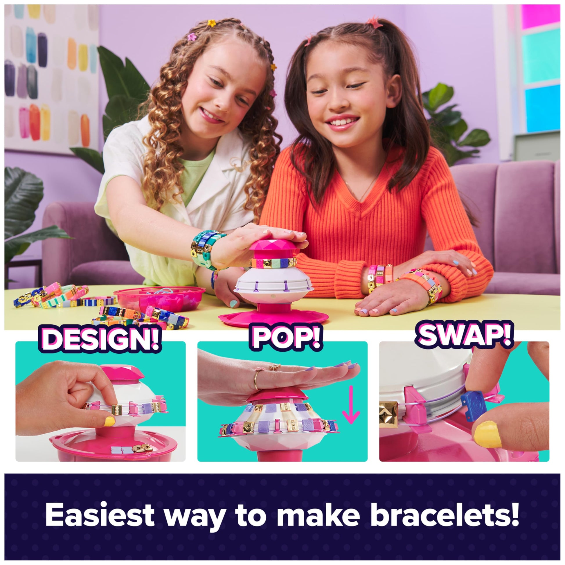 Cool Maker PopStyle Bracelet Making Kit, Ages 7+ Cool MAKER